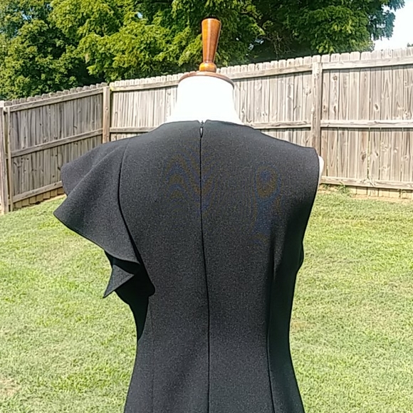 Shoshanna Midnight black sleeveless dress size 8 - Picture 5 of 10